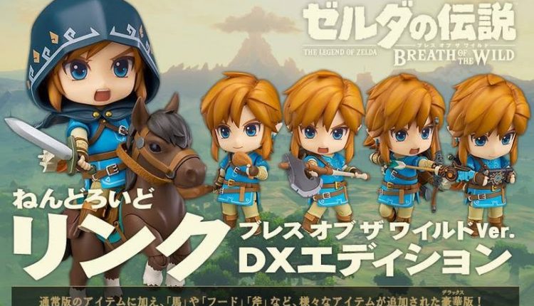 Flyer Link Breath Of The Wild DX Edicion 733 The Legend Of Zelda Good Smile Company Nendoroid Nintendo