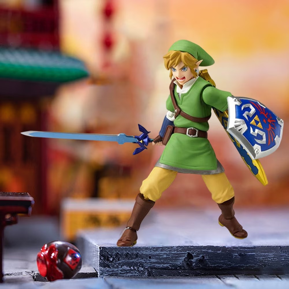 Flyer Link Skyward Sword 153 The Legend Of Zelda Good Smile Company Figma Nintendo