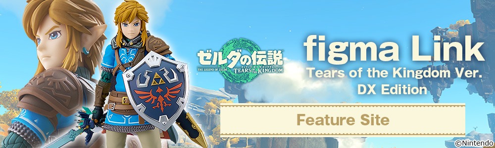 Flyer Link Tears of the Kingdom DX Edition 626 The Legend of Zelda Good Smile Company Figma Nintendo