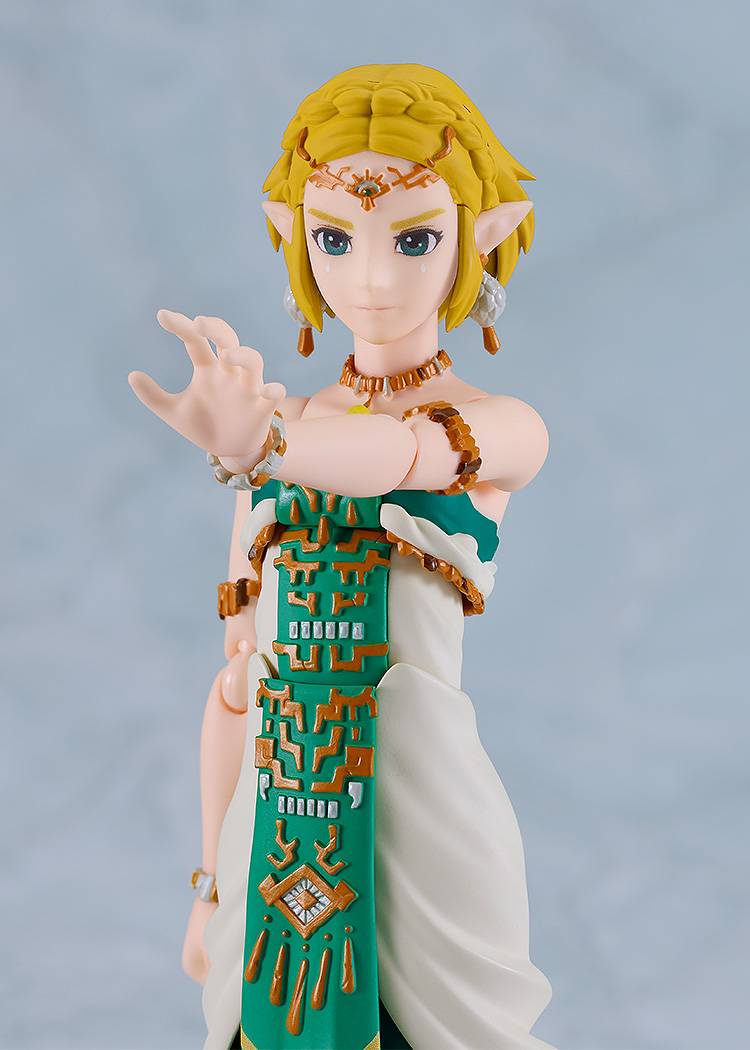 Galeria Frente Ataque Princess Zelda Tears of the Kingdom 637 The Legend of Zelda Good Smile Company Figma Nintendo