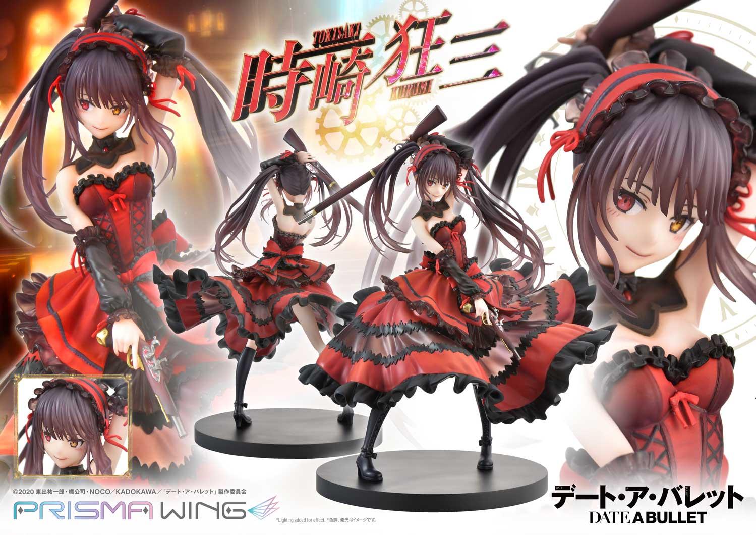 Rostros Kurumi Tokisaki 1/7 Date A Bullet Date A Live Prisma Wing Prime 1 Studio