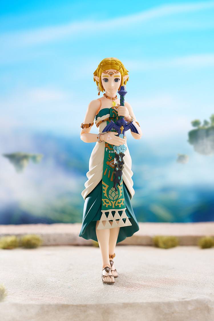 Galeria Frente Cielo Princess Zelda Tears of the Kingdom 637 The Legend of Zelda Good Smile Company Figma Nintendo