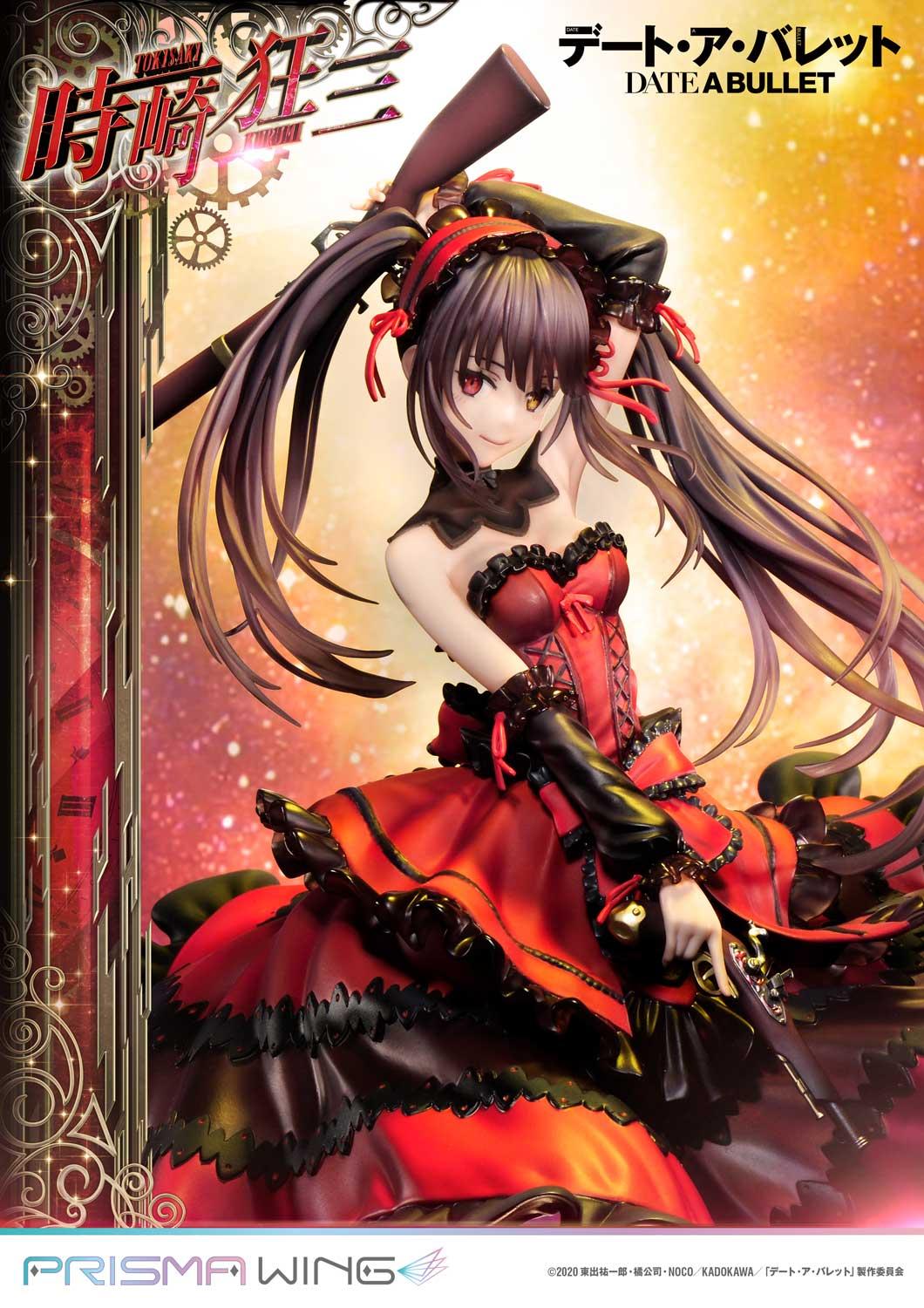 Galeria Frente Close Up Kurumi Tokisaki 1/7 Date A Bullet Date A Live Prisma Wing Prime 1 Studio