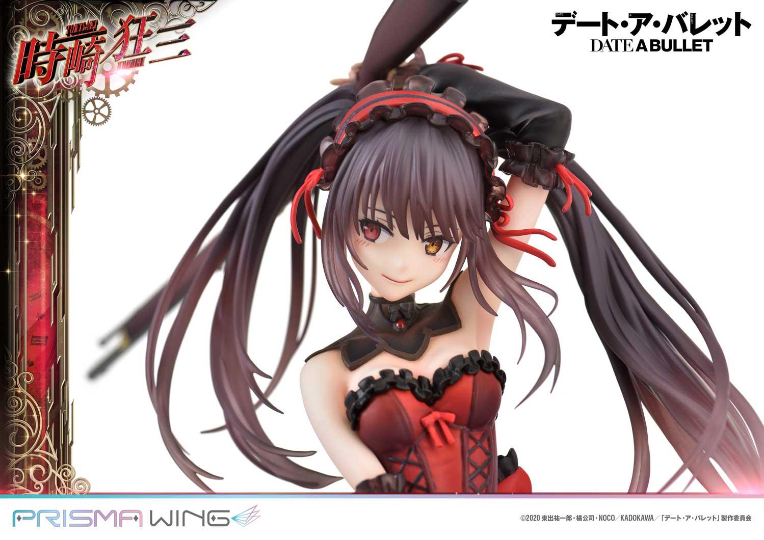 Galeria Frente Close Up Rostro Kurumi Tokisaki 1/7 Date A Bullet Date A Live Prisma Wing Prime 1 Studio