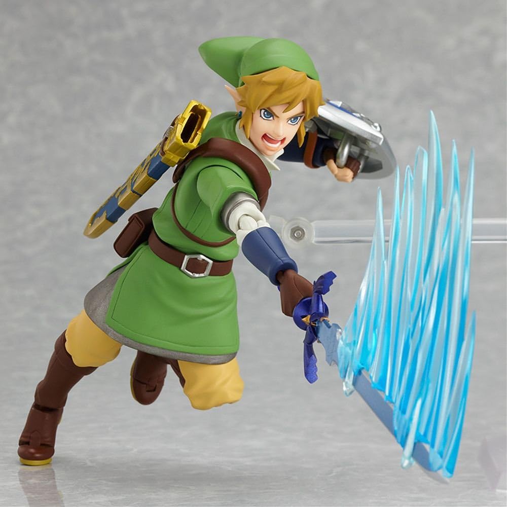 Galeria Frente Espada Maestra Ataque Link Skyward Sword 153 The Legend Of Zelda Good Smile Company Figma Nintendo