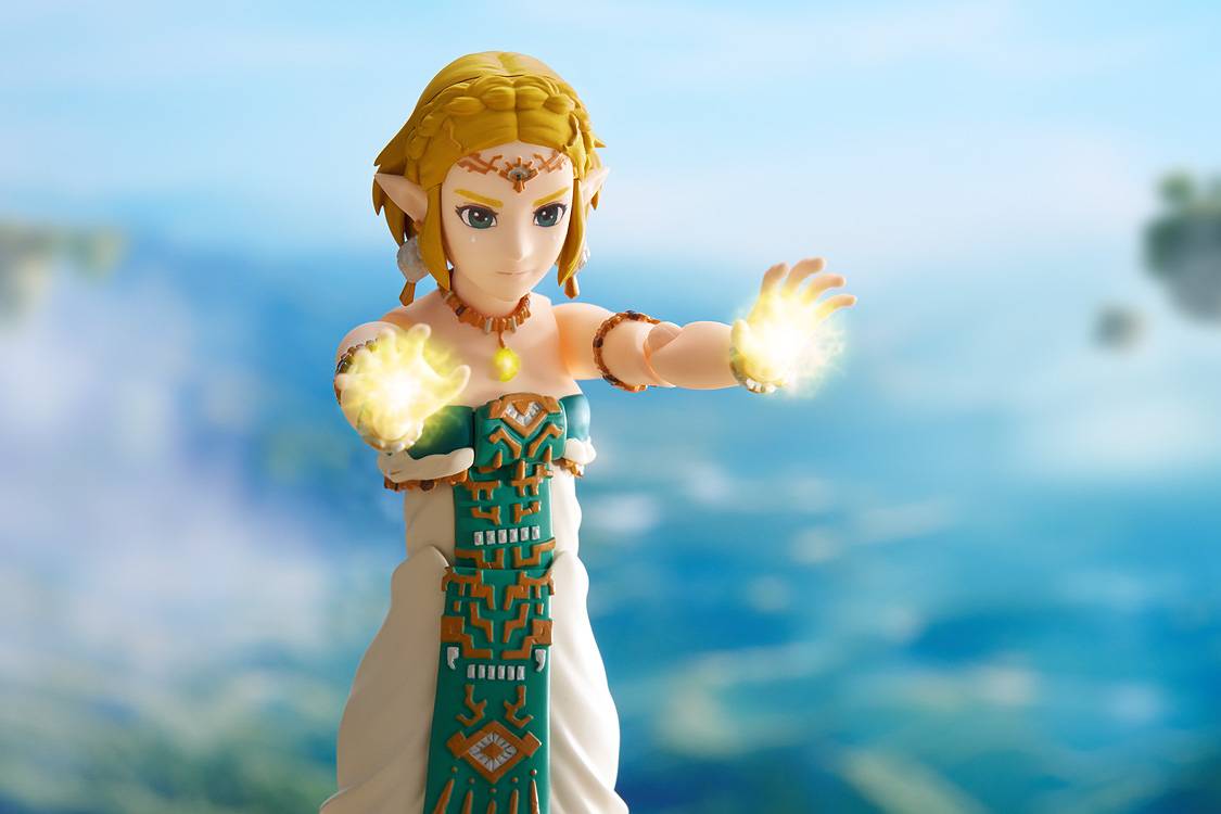 Galeria Frente Luz Princess Zelda Tears of the Kingdom 637 The Legend of Zelda Good Smile Company Figma Nintendo