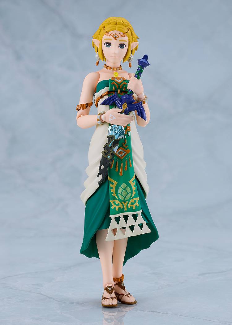 Galeria Frente Princess Zelda Tears of the Kingdom 637 The Legend of Zelda Good Smile Company Figma Nintendo