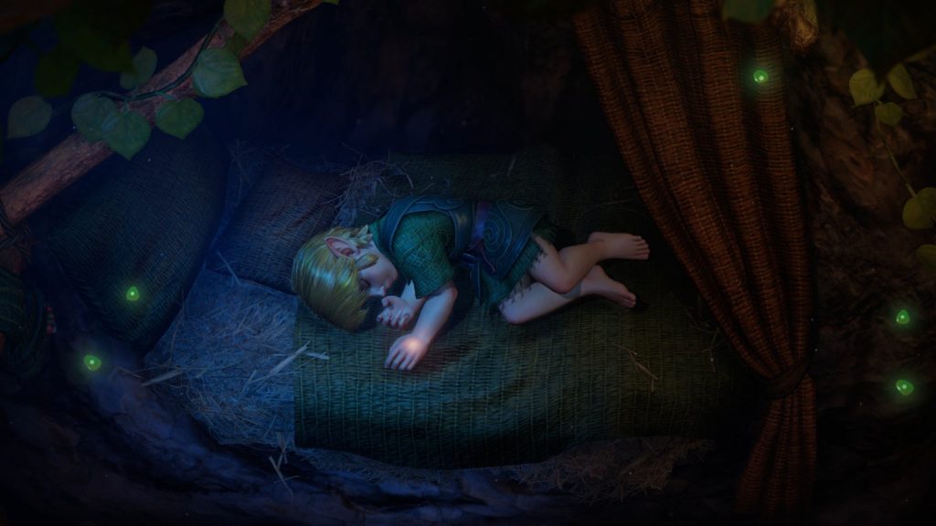 Link Niño dormido Trailler - Remake The Legend of Zelda Ocarina of Time