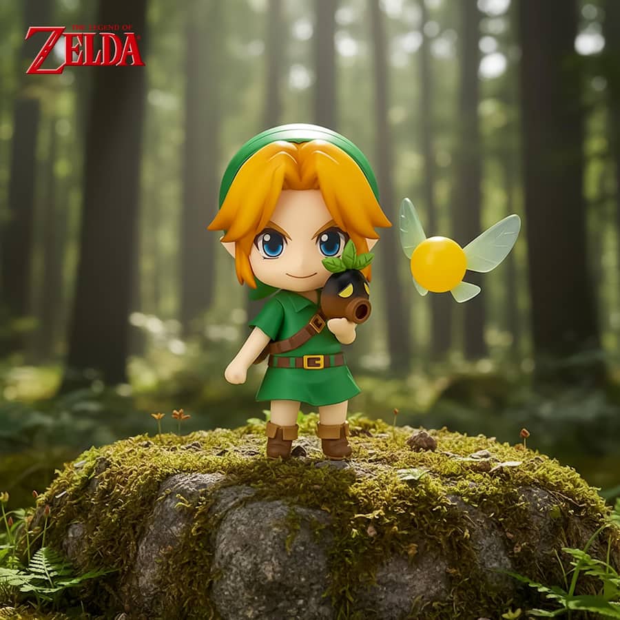 Flyer Link Majoras Mask 533 The Legend Of Zelda Good Smile Company Nendoroid Nintendo